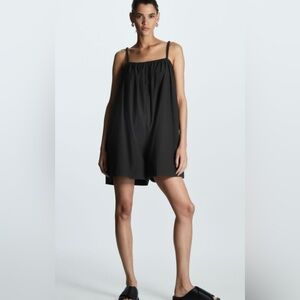 COS Gathered Strappy Romper